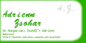 adrienn zsohar business card